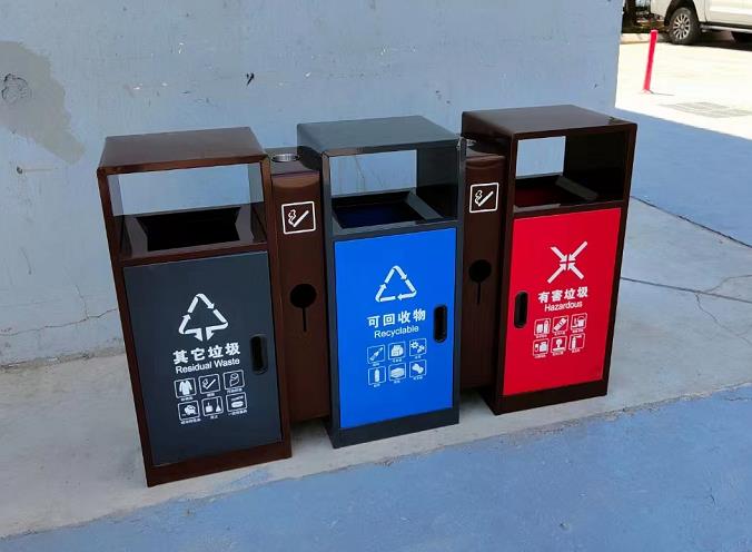 三分類(lèi)垃圾分類(lèi)桶